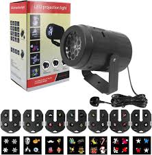 Proyector LED Navideño de Luces y Diseños Giratorios | Pago Contra entrega